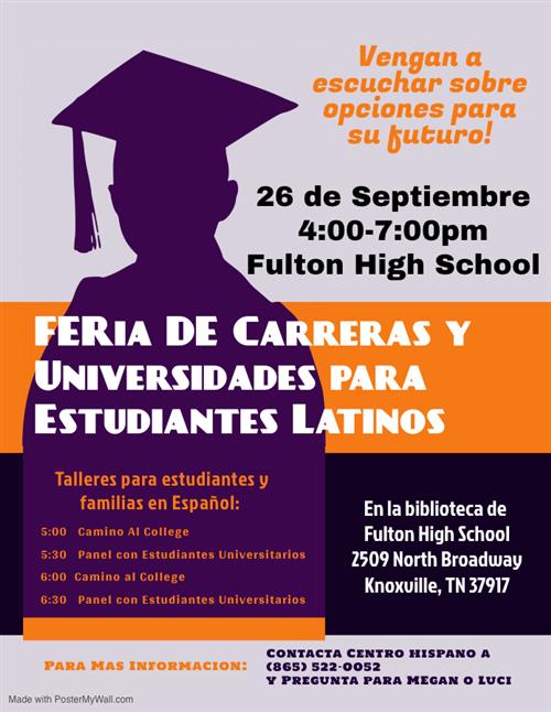 Latino College & Resource Fair - Esp 